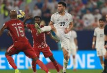 قدم.. العراق يحقق فوزا متأخرا على السودان في كأس العرب قدم.. العراق يحقق فوزا متأخرا على السودان في كأس العرب