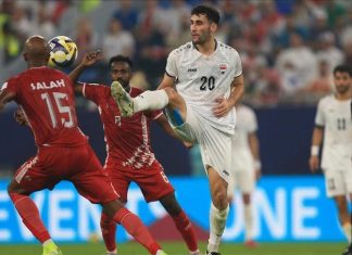 قدم.. العراق يحقق فوزا متأخرا على السودان في كأس العرب قدم.. العراق يحقق فوزا متأخرا على السودان في كأس العرب