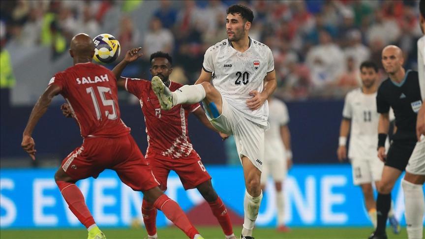 قدم.. العراق يحقق فوزا متأخرا على السودان في كأس العرب قدم.. العراق يحقق فوزا متأخرا على السودان في كأس العرب