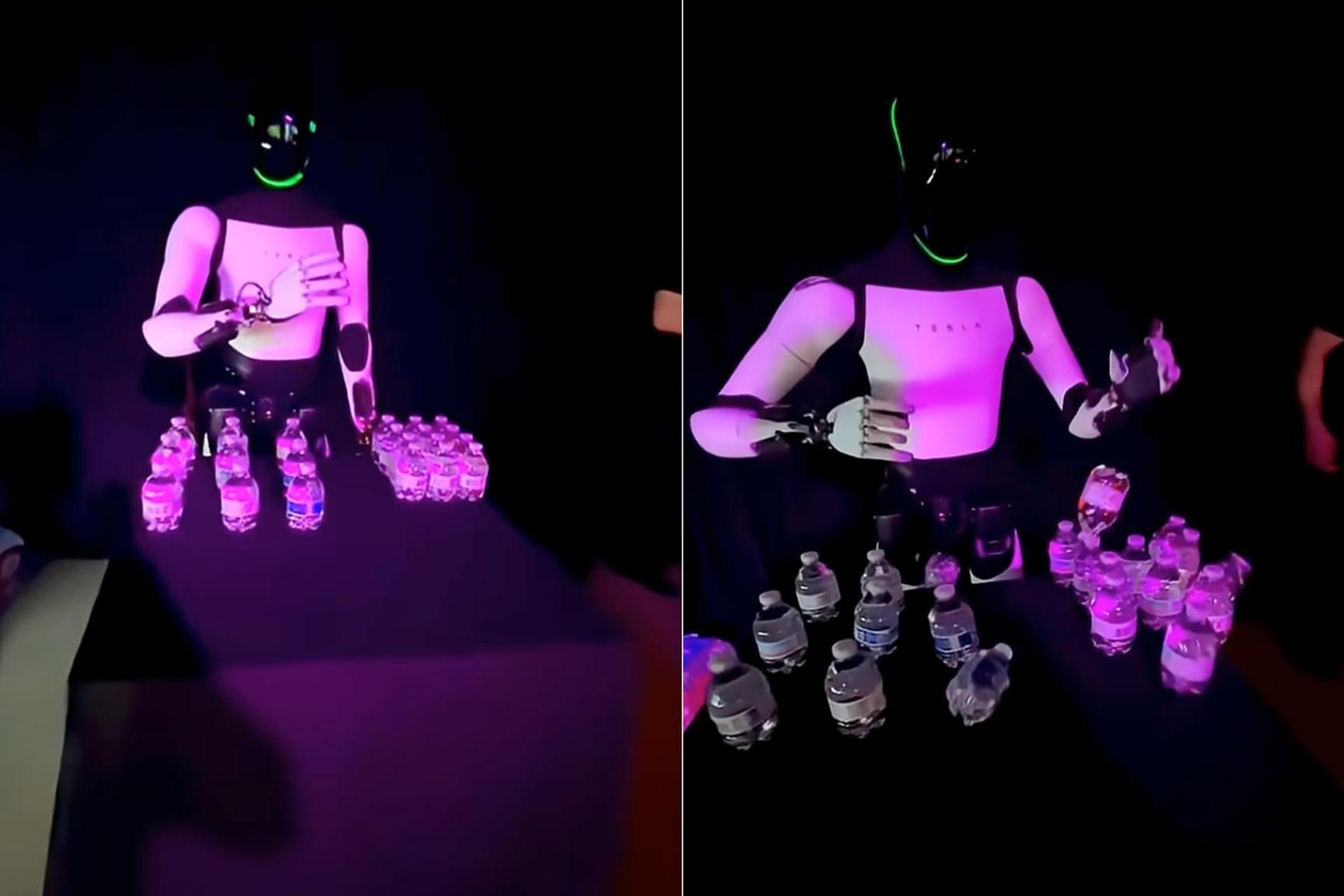 روبوت تسلا يحرج إيلون ماسك ويسقط بشكل مفاجئ في إحدى الحفلات روبوت تسلا يحرج إيلون ماسك ويسقط بشكل مفاجئ في إحدى الحفلات