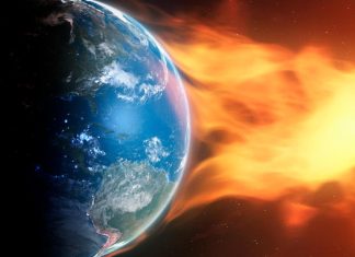 العاصفة الشمسية غانون تسحق غلاف الأرض البلازمي العاصفة الشمسية غانون تسحق غلاف الأرض البلازمي