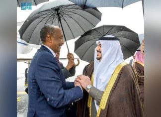 البرهان في السعودية للقاء بن سلمان وسط أجواء ماطرة البرهان في السعودية للقاء بن سلمان وسط أجواء ماطرة