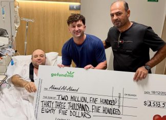 تبرعات تفوق 1.65 مليون دولار لبطل هجوم بوندي تبرعات تفوق 1.65 مليون دولار لبطل هجوم بوندي