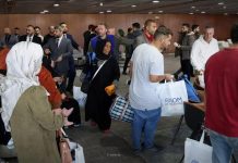 وصول 32 سوريًا في أول طائرة إجلاء من السودان وصول 32 سوريًا في أول طائرة إجلاء من السودان