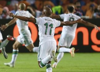 الجزائر تفوز على السودان 3-0 في كأس إفريقيا الجزائر تفوز على السودان 3-0 في كأس إفريقيا