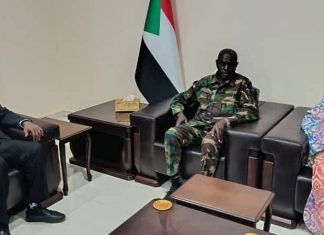 عودة كامل إدريس والحكومة إلى العمل بعد دمار كبير عودة كامل إدريس والحكومة إلى العمل بعد دمار كبير