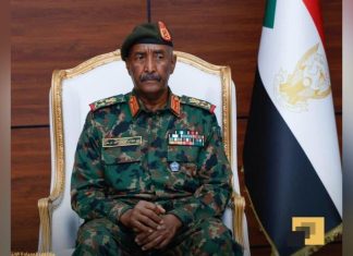 البرهان ينعي عضوًا سابقًا بالمجلس العسكري الانتقالي البرهان ينعي عضوًا سابقًا بالمجلس العسكري الانتقالي