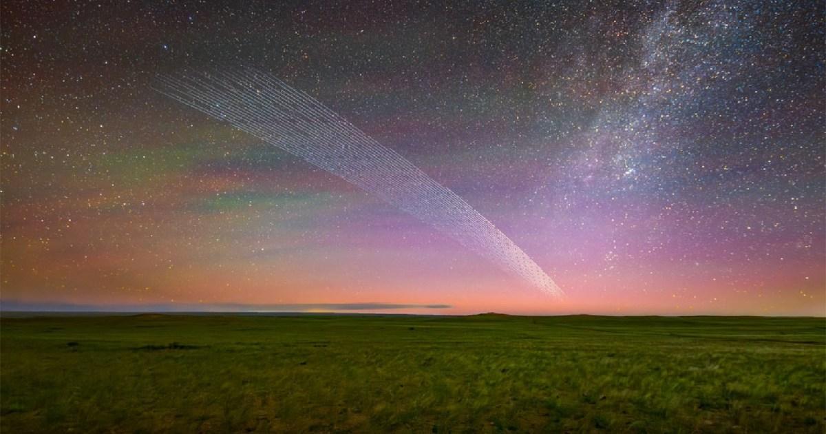 مذنب يزور السماء.. لكنه من صنع البشر مذنب يزور السماء.. لكنه من صنع البشر