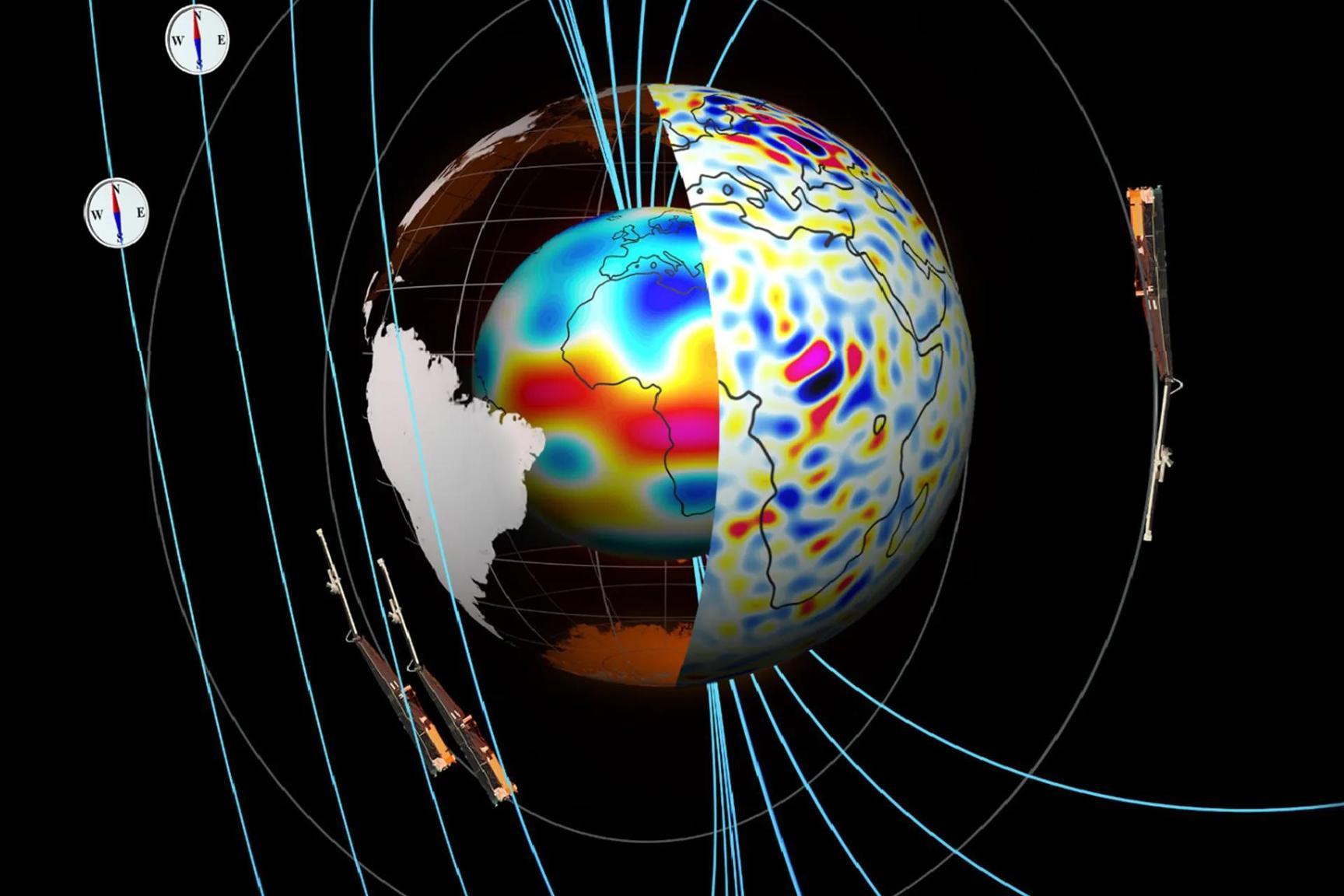 القطب المغناطيسي الشمالي يغير موقعه والعالم يعيد ضبط بوصلته القطب المغناطيسي الشمالي يغير موقعه والعالم يعيد ضبط بوصلته