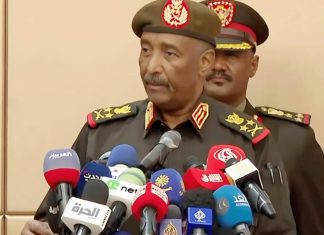 البرهان: لا تفاوض دون إنهاء السيادة الموازية البرهان: لا تفاوض دون إنهاء السيادة الموازية