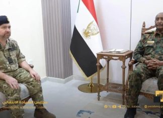 مباحثات بريطانية مع البرهان حول وقف إطلاق النار مباحثات بريطانية مع البرهان حول وقف إطلاق النار