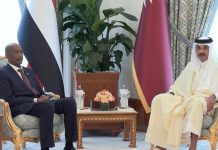 مباحثات أمير قطر والبرهان حول أمن السودان مباحثات أمير قطر والبرهان حول أمن السودان