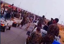 تعزيزات عسكرية تصل الأبيض مع فك حصار الدلنج تعزيزات عسكرية تصل الأبيض مع فك حصار الدلنج