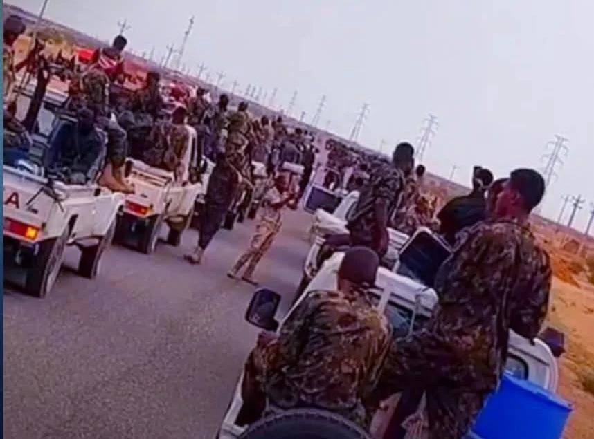 تعزيزات عسكرية تصل الأبيض مع فك حصار الدلنج تعزيزات عسكرية تصل الأبيض مع فك حصار الدلنج