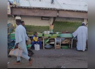 إغلاق السوق الكبير في ود مدني إغلاق السوق الكبير في ود مدني