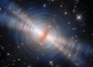 هابل يلتقط صورة مذهلة لسديم البيضة المحتضر هابل يلتقط صورة مذهلة لسديم البيضة المحتضر