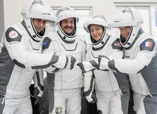 رائدة الفضاء صوفي أدينو تقود مهمة إبسيلون الأولى رائدة الفضاء صوفي أدينو تقود مهمة إبسيلون الأولى