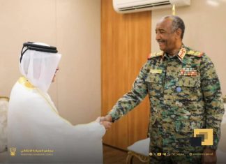 سفير قطر بالخرطوم ينقل رسالة من تميم للبرهان سفير قطر بالخرطوم ينقل رسالة من تميم للبرهان