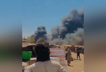 قصف بطائرة مسيرة يدمر سوقًا على الحدود مع تشاد قصف بطائرة مسيرة يدمر سوقًا على الحدود مع تشاد