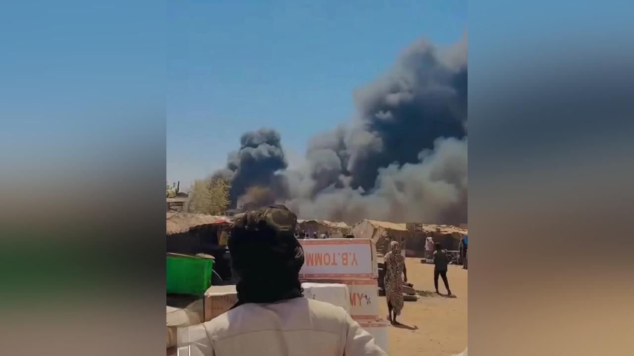 قصف بطائرة مسيرة يدمر سوقًا على الحدود مع تشاد قصف بطائرة مسيرة يدمر سوقًا على الحدود مع تشاد