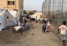 تشرد 60 أسرة بحريق في مخيم نازحين بشمال دارفور تشرد 60 أسرة بحريق في مخيم نازحين بشمال دارفور