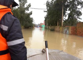 فيضانات تغير معالم قرية لكفيفات المغربية فيضانات تغير معالم قرية لكفيفات المغربية