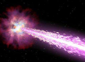 تصادم داخل تصادم.. انفجار أشعة غاما يدهش العلماء تصادم داخل تصادم.. انفجار أشعة غاما يدهش العلماء