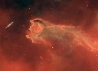 سديم فم الوحش يكشف عن صخب الكون المدهش سديم فم الوحش يكشف عن صخب الكون المدهش