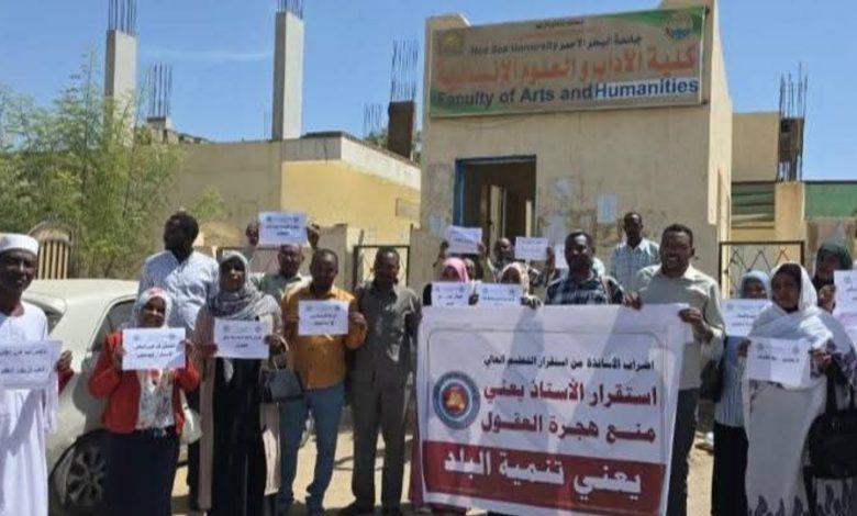 بدء الإضراب المفتوح في الجامعات السودانية بدء الإضراب المفتوح في الجامعات السودانية