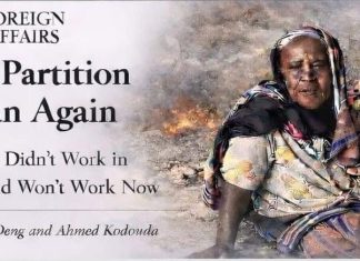 لا تقسيم للسودان مجددًا فالتجارب فشلت سابقًا لا تقسيم للسودان مجددًا فالتجارب فشلت سابقًا