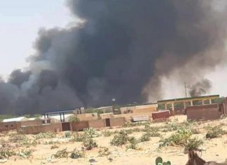 قصف الضعين وإستهداف سوق وقود وأنباء عن سقوط قتلى وجرحى قصف الضعين وإستهداف سوق وقود وأنباء عن سقوط قتلى وجرحى