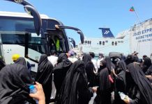 وصول أول أفواج الحجاج السودانيين للأراضي المقدسة وصول أول أفواج الحجاج السودانيين للأراضي المقدسة