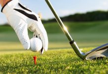 AT DGC, HERE COMES MAK CENTRE GOLF SHOWPIECE