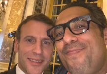 MO DEWJI MEETS FRANCE’S MACRON