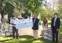 FRENCH COMPANIES DONATE COVID-19 MEDICAL EQUIPMENT TO LOCAL NGO