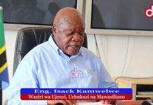 MINISTER TAKES MUSOMA ROAD CONTRACTOR TO TASK