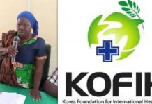 KOREAN INPUT INTO HEALTH PROJECT GETS A LOT OF SALUTATION