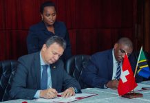 SWISS GOVT ISSUES 39.6BN/- GRANT TO DAR