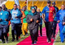 VP SAMIA CALLS FOR PROMOTION OF YOUNG ATHLETES IN THE COUNTRY