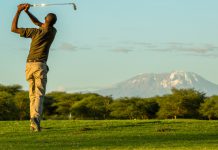 DIPLOMATIC MEET ATTRACTS 140 GOLFERS