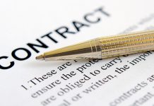 CONTRACTORS ADVISED TO PERUSE CONTRACTS BEFORE SIGNING THEM