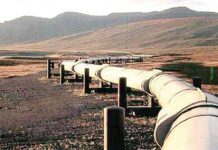 LAUNCH OF CRUDE OIL PIPELINE SET FOR APRIL