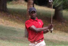 TZ GOLFER TEES OFF IN SOMBER MOOD