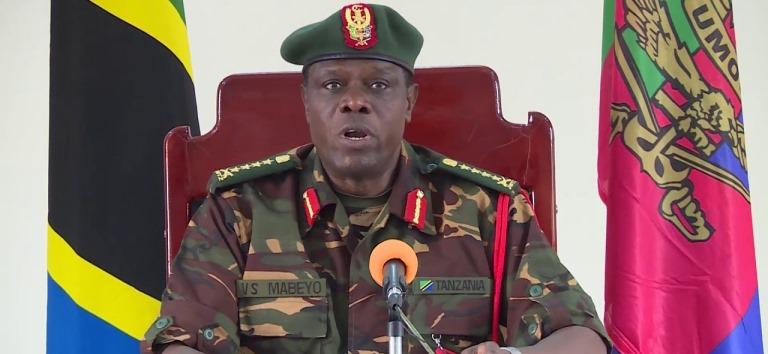 Tanzania is safe, Gen Mabeyo Tanzania is safe, Gen Mabeyo