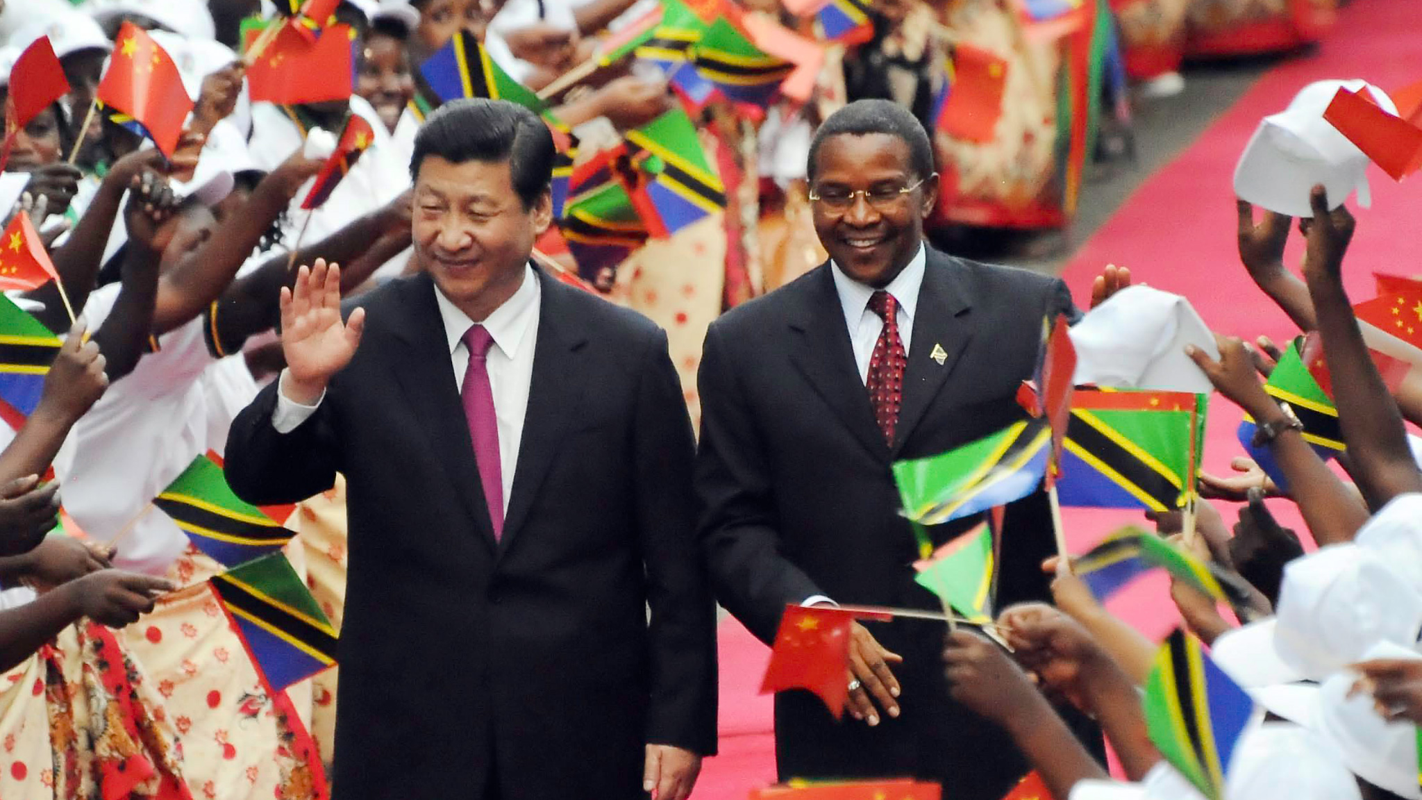 Chinese President Xi Jinping visits Tanzania...epa03639478 China