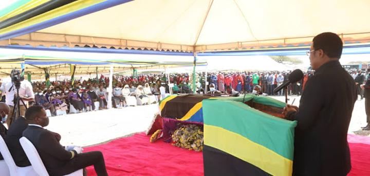 Ole Nasha laid to rest, as PM eulogises his legacy Ole Nasha laid to rest, as PM eulogises his legacy