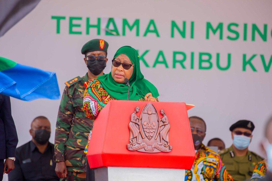 Samia: Take precaution, Covid still prevalent Samia: Take precaution, Covid still prevalent