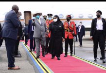 President Museveni is in Tanzania