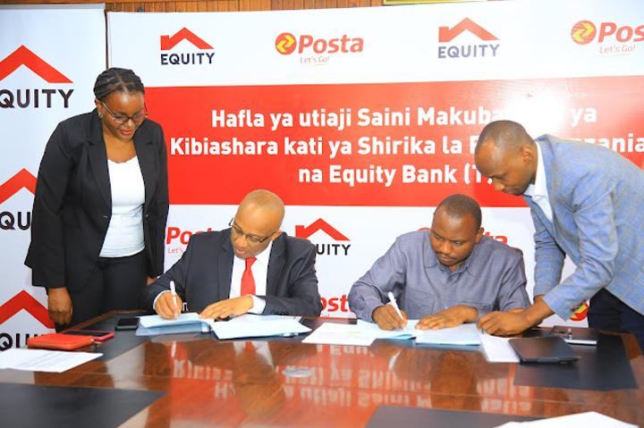 Equity, Postal ink deal for bank services Equity, Postal ink deal for bank services