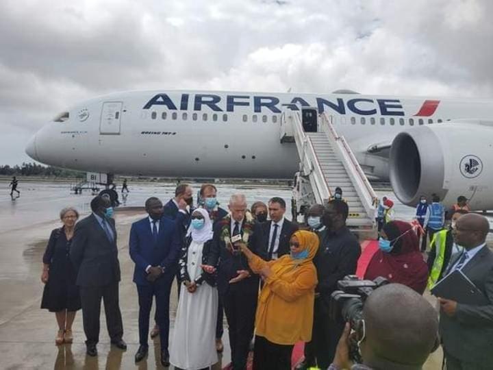 Air France flights to Z'bar thrills Mwinyi Air France flights to Z'bar thrills Mwinyi
